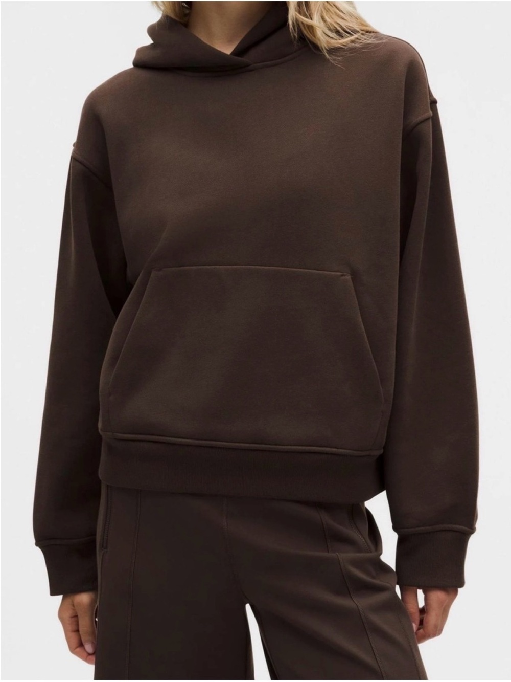 NWT!🍋🍋Lululemon Women’s Steady State Oversized Hoodie🍋🍋. Small. Walnut Crunch.